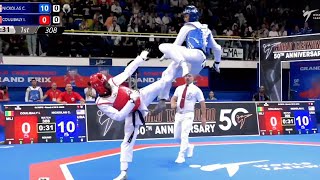 Cj Nickolas  Best Taekwondo Fight  10 Best Fight  Highlights [upl. by Godderd]