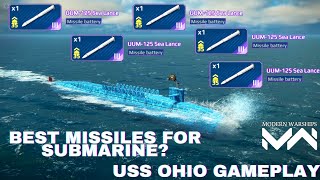 Modern Warships USS Ohio Full UUM125 Sea Lance Missiles  Best Missile For Submarine [upl. by Lemieux]