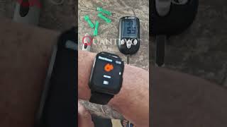 Glucose Monitoring Watch  QUANTYVO CARE PLUS 2 Smartwatch With Glucose Monitor diabetes [upl. by Akeret]