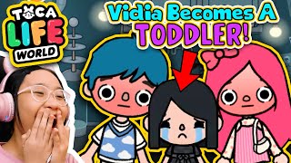 Toca Life World  Vidia Becomes a Toddler [upl. by Mackay]