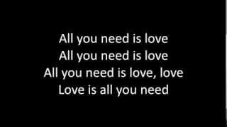 Timeflies  All You Need Is Love Lyrics [upl. by Nomyt]