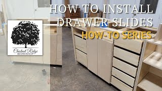 How To Install Drawer Slides The Fast amp Easy Way [upl. by Eiramannod]