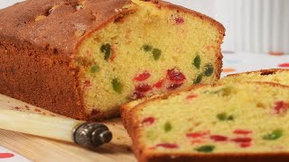 Cherry Pound Cake Recipe Demonstration  Joyofbakingcom [upl. by Sirob692]