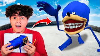 No dibujes este SHIN SONIC TAPES en GMOD AYUDA [upl. by Awe]