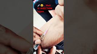 iv injection kaise lagayeyoutubeshorts reels shortsvideoindia medical health medicaldevice [upl. by Koral]