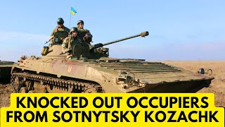 Ukrainian troops knocked out the occupiers from Sotnytsky Kozachk in Kharkiv Oblast [upl. by Valeda]