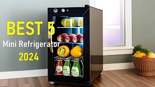 Top 5 BEST Mini Fridges of 2023Top 5 Best Mini Refrigerators 2023  Top 5 Mini Fridge  2023 [upl. by Mmada]