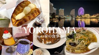 横浜  夫の横浜遠征に同行🎶みなとみらい、横浜中華街、ラーメン博物館、エシレ、つばめグリル、紅花、アンパンミュージアム、崎陽軒 [upl. by Arimak474]