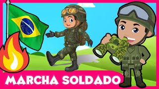 MARCHA SOLDADO  Música Infantil  Clube da Lila Oficial [upl. by Nohsed]