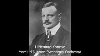 Sibelius Finlandia  Hidemaro Konoye近衛秀麿 conducts [upl. by Eilahtan]