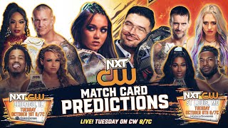 WWE NXT CW Debut 2024  Week 1 and Week 2  Match Card Predictions  Boom Wrestling [upl. by Maurizio155]