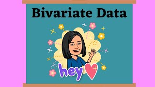 Bivariate Data [upl. by Carrissa933]