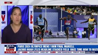 Paris 2024 Olympics 100m Final Jacobs vs Lyles  Race Time Watch in Australia [upl. by Eniar45]