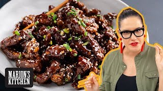 How To Make Crispy Honey Chilli Beef  Marions Kitchen [upl. by Enirolf761]