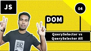 QuerySelector vs QuerySelectorall JavaScript  How to Select HTML element in JavaScript [upl. by Ardnaxila]