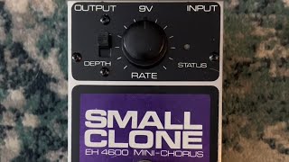 EHX Small Clone EH 4600 MiniChorus ‘82 [upl. by Igor]