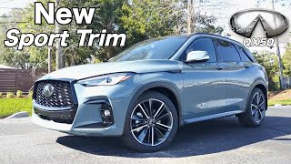 2023 Infiniti QX50 Sport All Specs amp Test Drive [upl. by Doowle551]