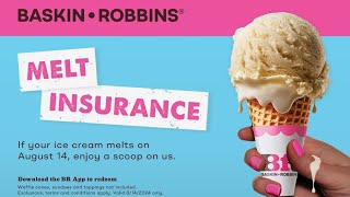 Free Ice Cream Alert BaskinRobbins Giveaway in Connecticut 🍦 by Trending News [upl. by Lairret]