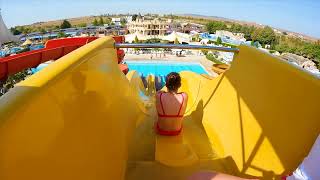 Lightning WaterSlide at Nessebar AquaPark Bulgaria [upl. by Gerrard256]