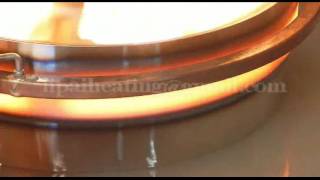 Induction Hardening Bearing Steel in Induction Heating Machine [upl. by Moureaux866]