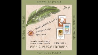 Recital de poesía Yeray Edicines España Almería [upl. by Latisha749]