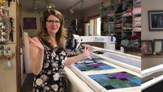 How to Quick Load a Quilt on Longarm with Magnets Quick Tip Tuesday by Seder Quilts [upl. by Xuagram397]