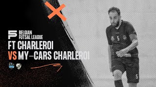 FT Charleroi wins second game in quarterfinals  Belgian Futsal League [upl. by Quinta741]