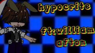 Hypocrite meme\\ft william afton and Clara afton fnaf aftonfamily [upl. by Orrocos835]