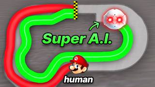 Mario Kart vs… an Actual Super AI [upl. by Ecineg]