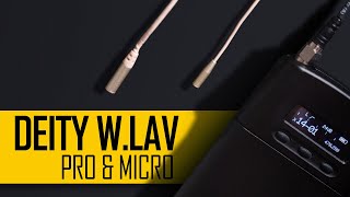 DEITY WLav Pro amp Micro Lavalier Microphones [upl. by Margaretta599]