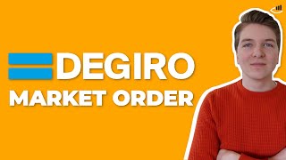 Market Order DEGIRO Uitleg amp Voorbeeld 2023 [upl. by Nelav]