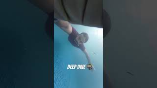 Monteria Resort deep Swimming musicgenre dive deepdive swimming india trending love [upl. by Llehsyar]