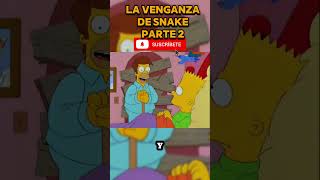 La venganza de snake los simpson parte 2 pelis resumen viral [upl. by Yleen]