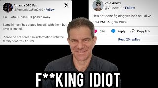 Dave Meltzer Spreads Horrible Misinformation About Afa Anoai and Needs To Leave Wrestling NOW [upl. by Loria]