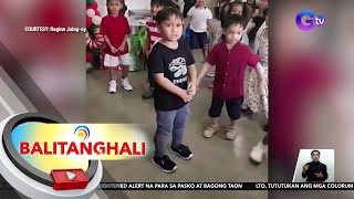 Batang sumasayaw habang nakasimangot sa stop dance game niyayaya palang sumayaw ang  BT [upl. by Duhl]