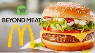 Mcplant burger review vegan vegetarian burger from McDonald’s [upl. by Adnamahs66]