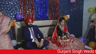 Gurjant Singh weds Prabhjit kaur [upl. by Siramaj]