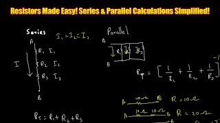 Mastering Resistors in Series and Parallel Easy Calculation Guide [upl. by Nnasus460]