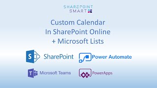 Custom Calendar in SharePoint Online Microsoft Lists Modern List View [upl. by Richers]