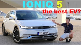 Hyundai IONIQ 5 driving REVIEW  is it now the best EV to buy [upl. by Ahsinom]