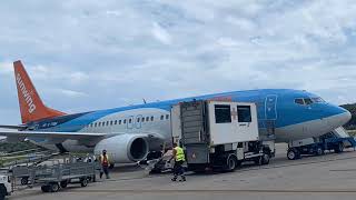 INFLIGHT VIDEO ✈️ TUI Airways Sunwing BY7534 Birmingham to Skiathos [upl. by Bibeau]