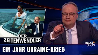 Ein Jahr „Zeitenwende“ Was sich bisher getan hat  heuteshow vom 03032023 [upl. by Hoyt]