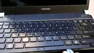 Part 15 Toshiba Portege R835 R830 R series Laptop Keyboard Removal Replacement [upl. by Vina]