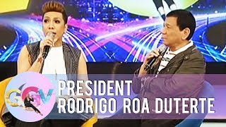 President Duterte does not believe in forever  GGV [upl. by Evangelia446]