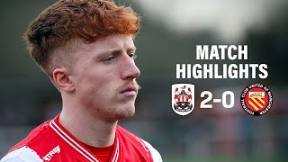 MATCH HIGHLIGHTS  Ilkeston Town 20 FC United of Manchester [upl. by Eiramasil]