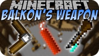 Minecraft WAFFEN MOD Boomerang Kanone [upl. by Ernestine724]