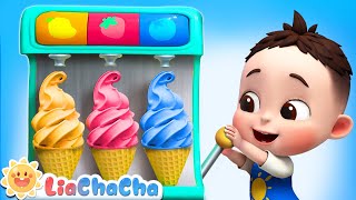 Ice Cream Song  EP51  LiaChaCha Nursery Rhymes amp Baby Songs [upl. by Aicinet]