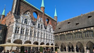 The Charm of Marktplatz Lübeck A Short Stroll [upl. by Johnnie]