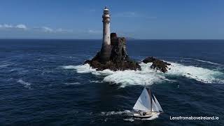 Fastnet Race on day 4 of Calves Week 2024 [upl. by Graniah980]