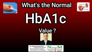 Whats the Normal HbA1c  HbA1c कितना होना चाहिए [upl. by Hannaoj]